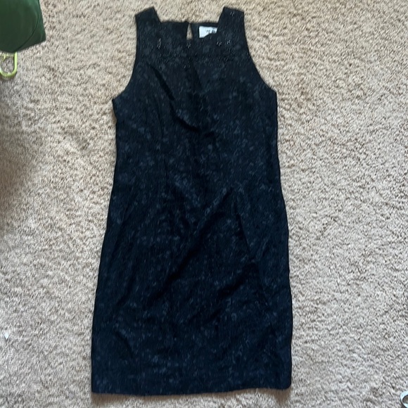 Wallis Dresses & Skirts - Beaded black lace dress